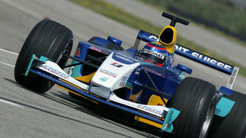 Jani makes test debut for Sauber.