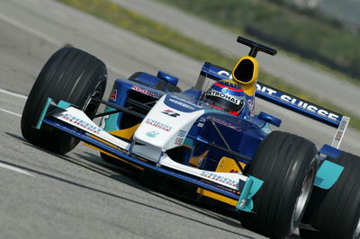 Jani makes test debut for Sauber.