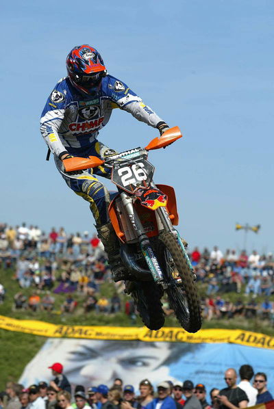 Tortelli out of 2004 AMA Supercross.