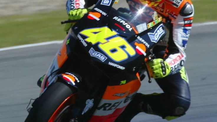 Rossi wins slide spectacular!