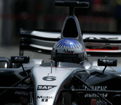 MP4-18 crash set back for McLaren.