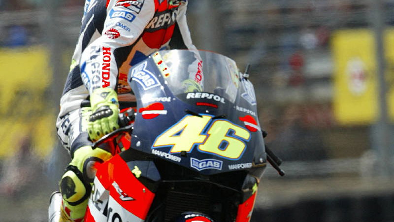 Rain interrupts French Grand Prix.