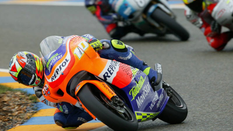 First podium of year for Nieto.