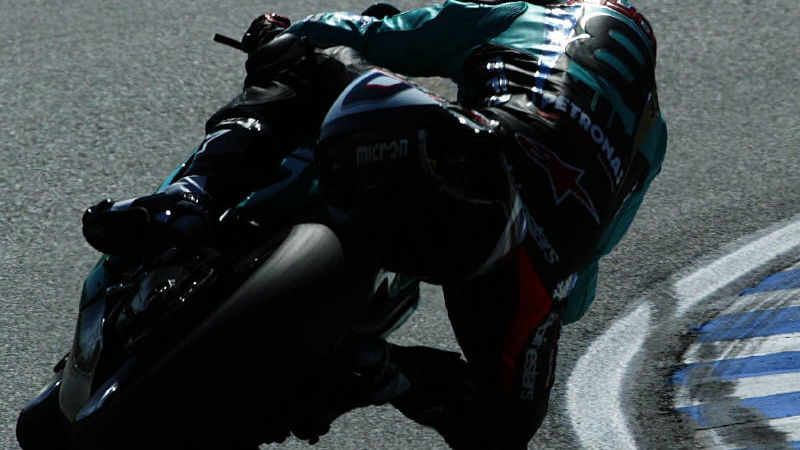 Haydon ejects at 100mph.