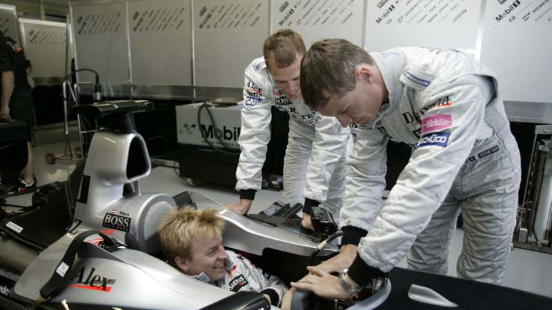 Coulthard praises new McLaren.