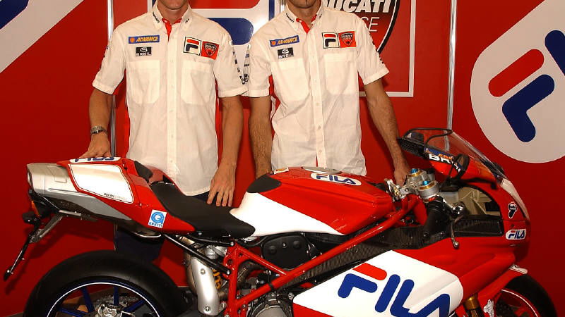 Ducati unveil race replica 999R FILA.