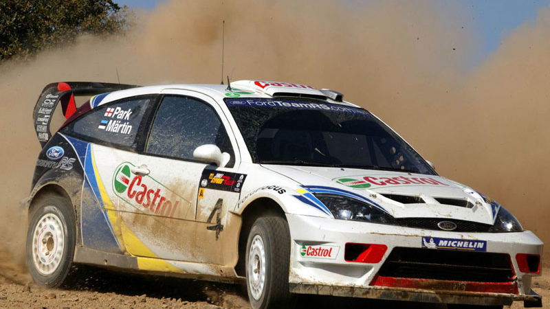 Hirvonen flies Ford flag as going gets tough.