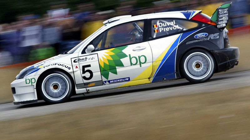 Martin, Duval to give asphalt debut to 2004 Focus.