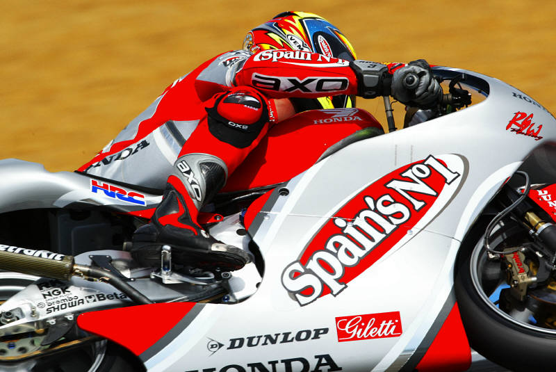 Biaggi tames McWilliams for Sachsenring pole.