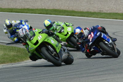 McCoy off twice - in one lap.