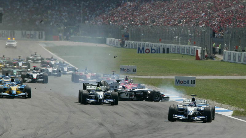Raikkonen: Accident cost me possible victory.