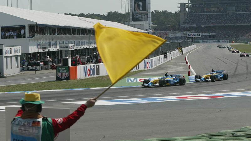 Marshal honoured after tackling Brit GP invader.