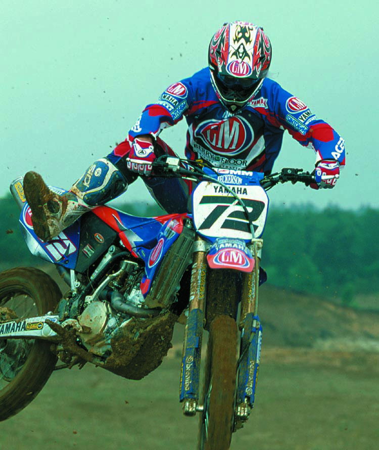 Mladin donates leathers to Jamie Brockman appeal.