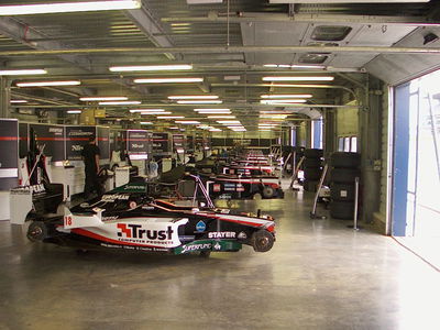 Rapturous reception for Minardi F1x2 at Kyalami.