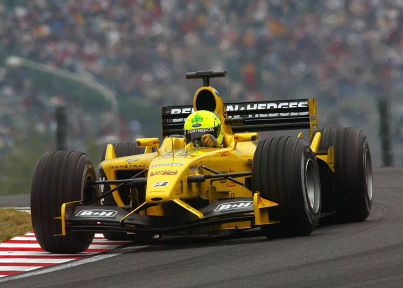 Derek Daly back in Formula One car.