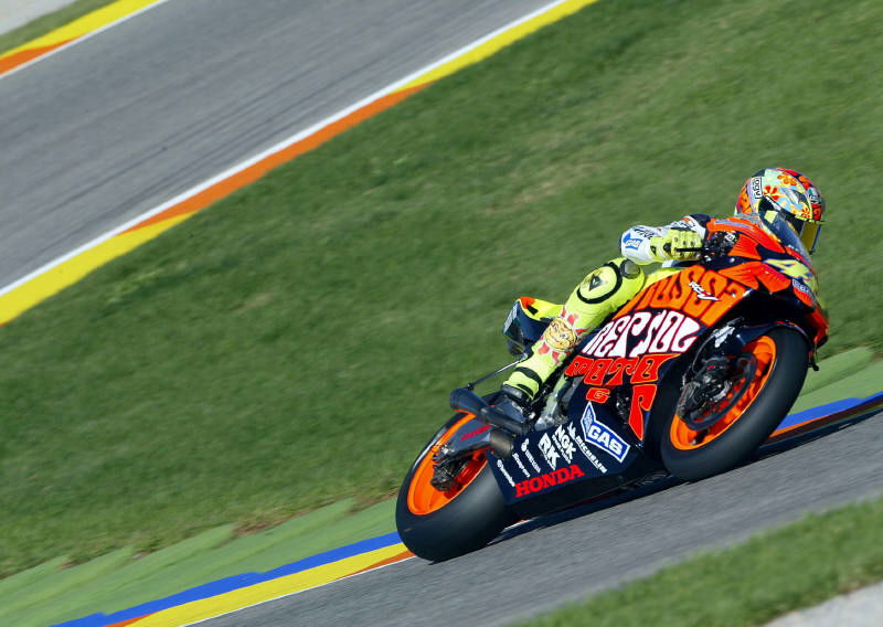 Pictures: Rossi's 'Austin Powers' livery.