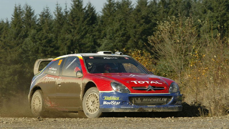 Final World Rally Championship standings.