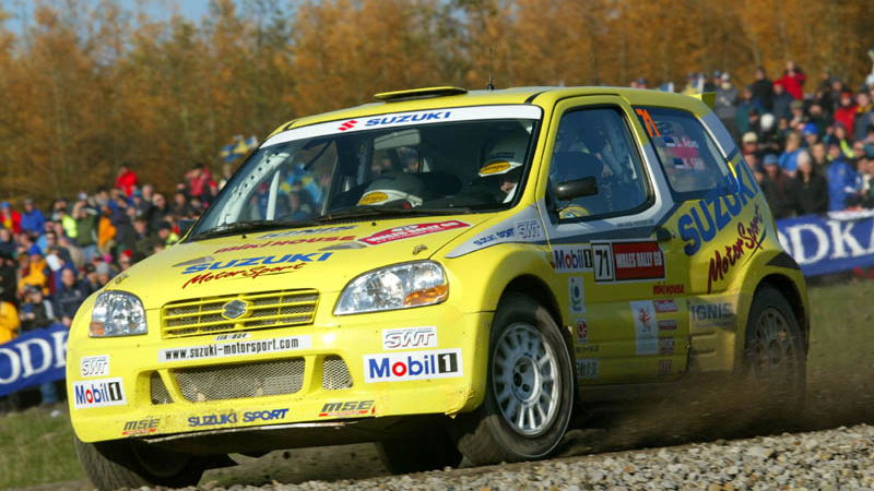 Suzuki announces 2004 JWRC line-up.