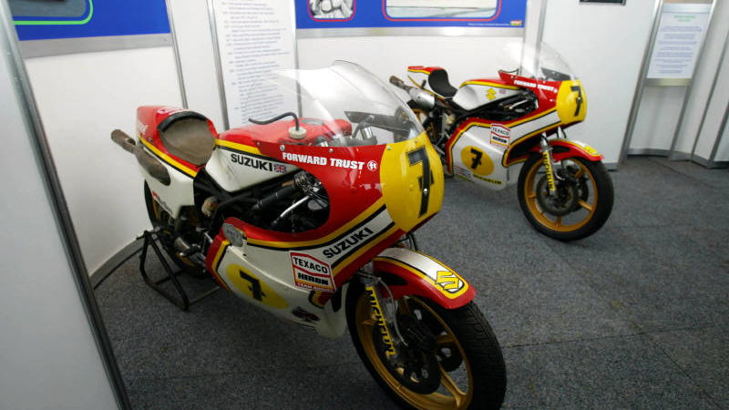 Barry Sheene's father passes away.