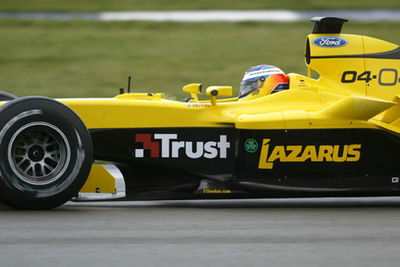 Minardi carries tribute to Senna.