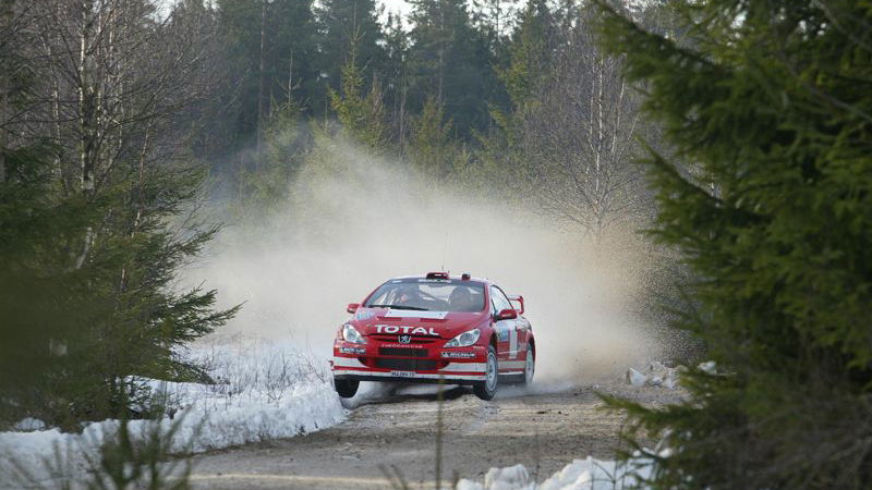 Uddeholm Swedish Rally: SS8.