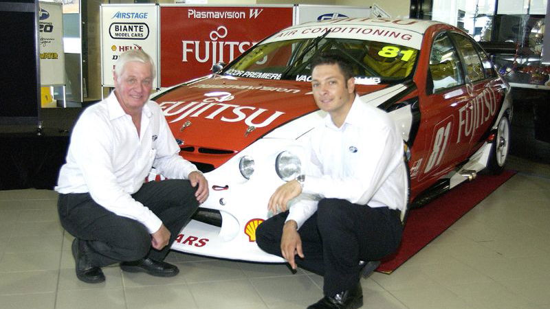 Fujitsu to tackle V8 series with DJR.