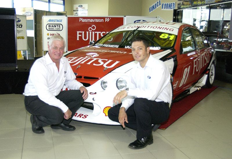 Craig Gore announces new V8 team.
