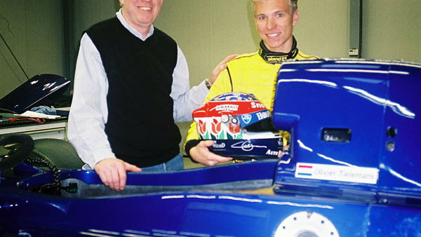 First F3000 test proves positive for Tielemans.