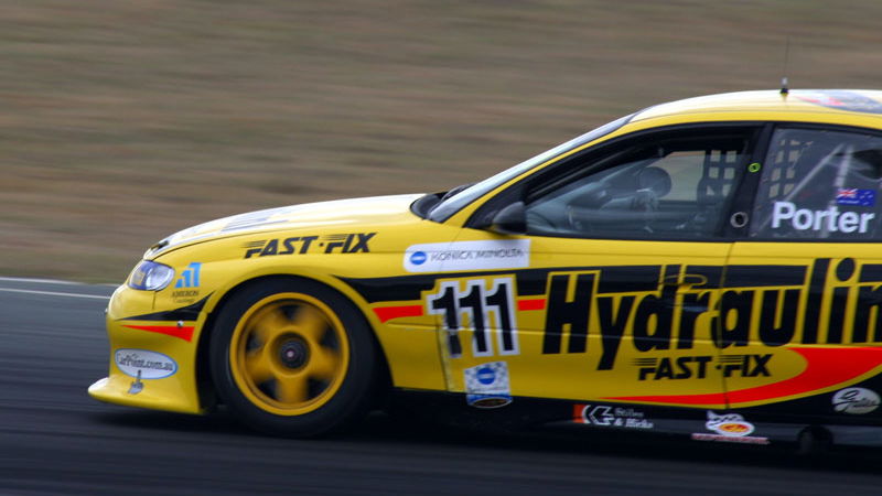 Porter fastest in practice, but way off 2005 pace.