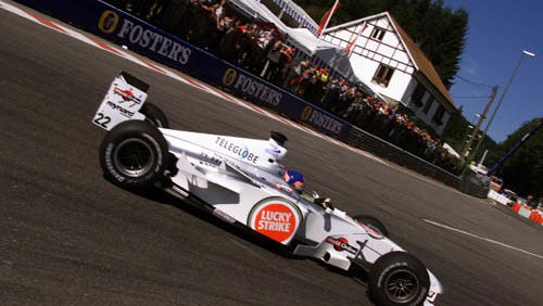 Jacques Villeneuve's lap of Spa-Francorchamps.
