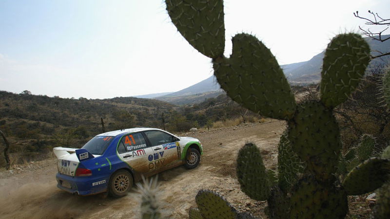 Mitsubishi drivers aim for another PCWRC win.