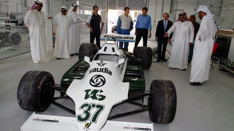 Stewart and Berger visit Bahrain.