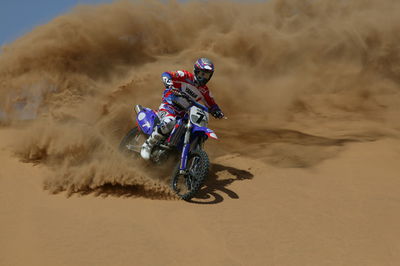 Photoshoot: Yamaha in Namibia.