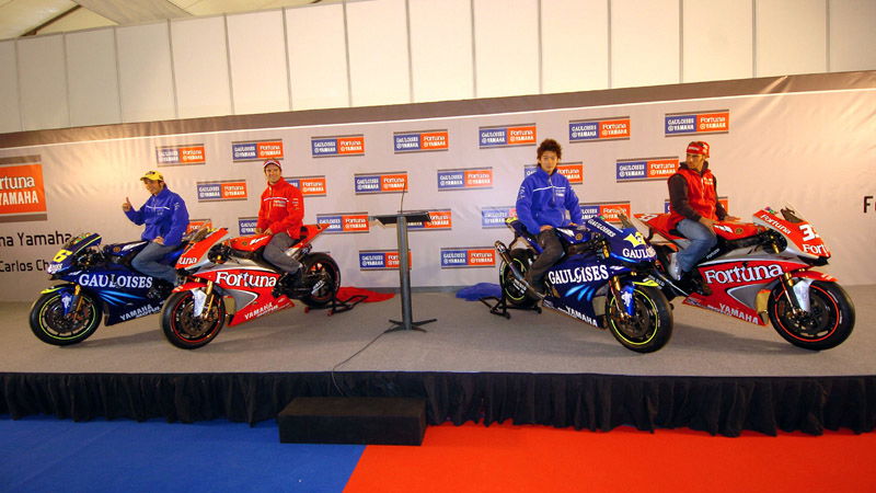 Barcelona treated as Yamaha unveils new line-up.