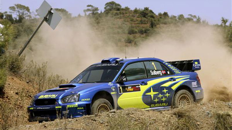 Solberg takes early lead in Cyprus.