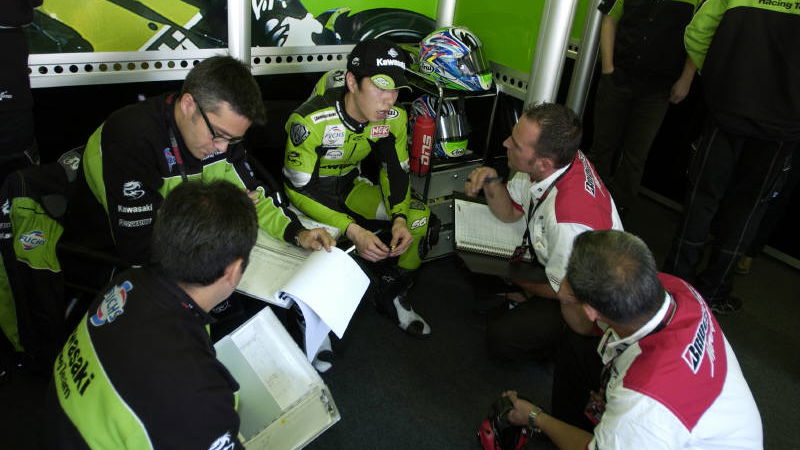 Nakano escapes serious injury.