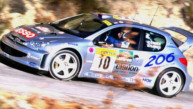 Nominated drivers for the 2001 Monte Carlo Rally.
