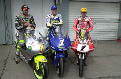 Team MS Aprilia ready for Grand Prix attack.