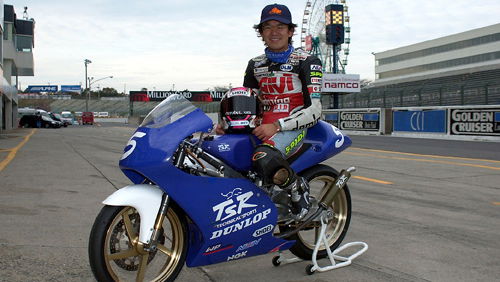 Promising performance from Ueda on new TSR Honda.