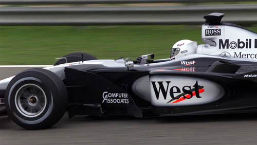 Alexander Wurz's lap of the Nurburgring.