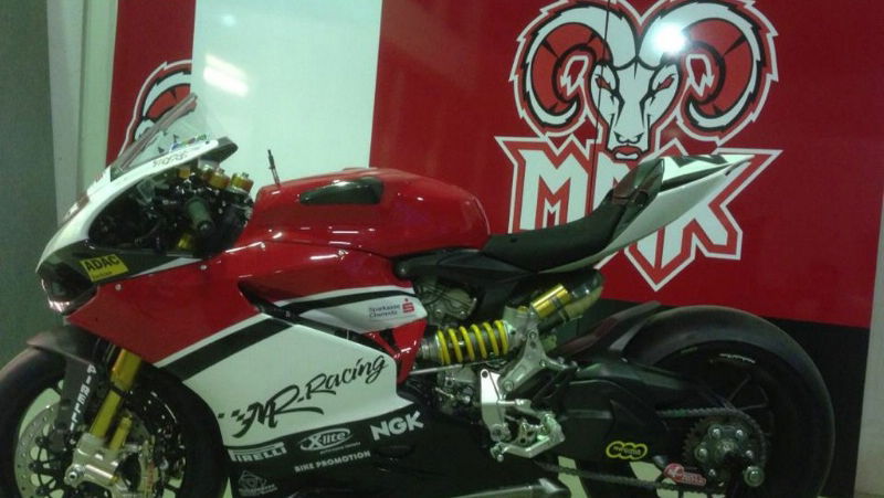 PIC: Max Neukirchner unveils MR Ducati