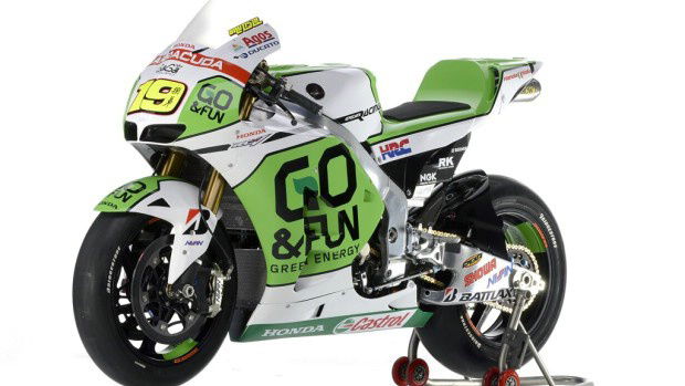 PIC: Alvaro Bautista's 2013 Gresini MotoGP colours
