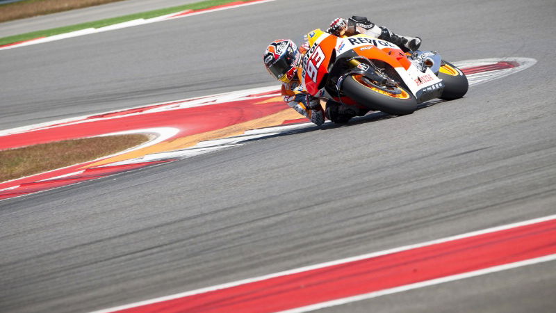 Austin MotoGP test times - Wednesday (Final)
