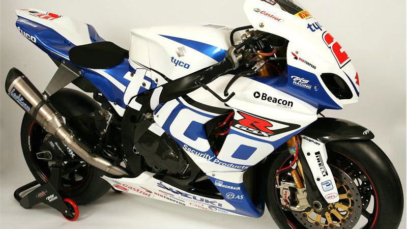 Tyco Suzuki unveils new livery for 2013