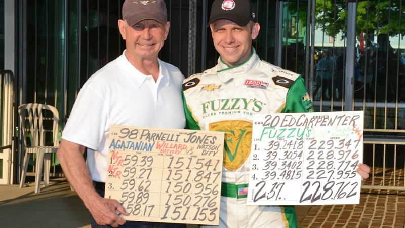 2013 Indy 500: Pole Day Fast 9 shootout