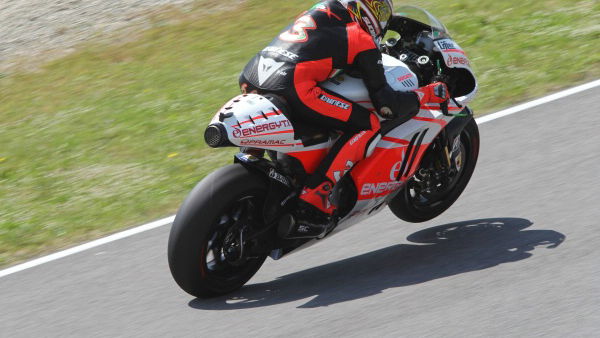 Max Biaggi completes Pramac Ducati MotoGP test