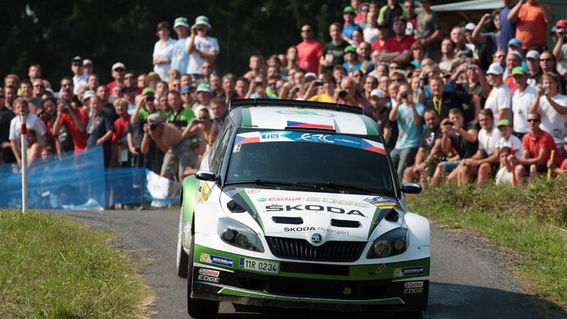 ERC: Kopecky dominates at home on Barum Czech Rally Zlin