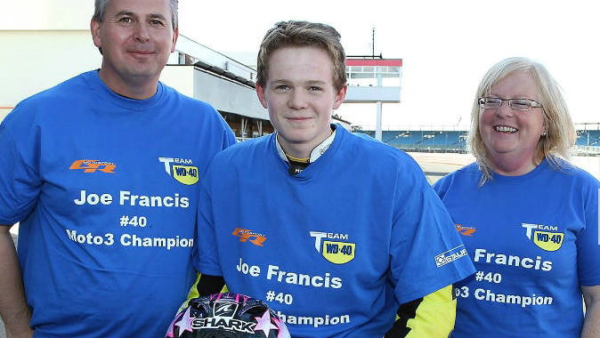 Motostar champ Francis struggling to fund 2014 ride