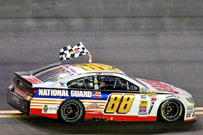 Dale Earnhardt Jr. storms to second Daytona 500