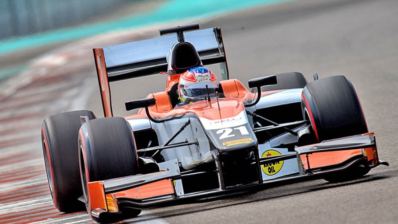 Jon Lancaster ends GP2 Abu Dhabi testing on top